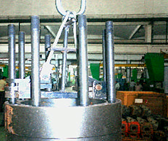 Hydraulic Straightening fixture